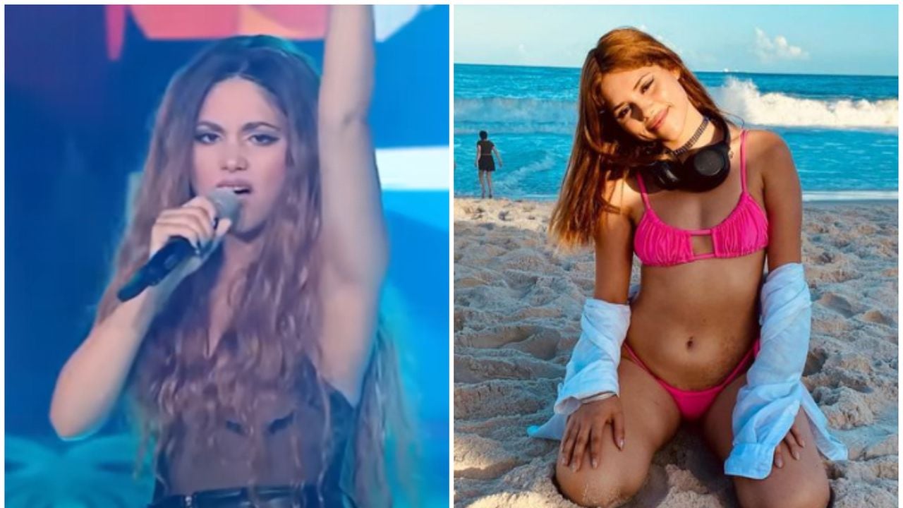 Andrea Correa es Shakira de 'Yo Me Llamo'