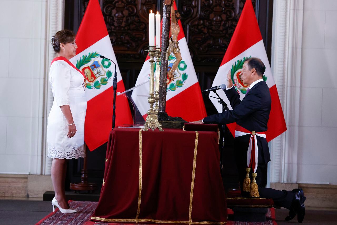 Daniel Maurate, ministro de Justicia. Foto: Presidencia de Perú