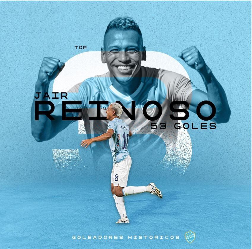 Jair Reinoso ha sido reconocido como goleador en Bolivia. Por eso le llegó la oportunidad en la Selección de ese país.