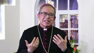 Luis José Rueda, monseñor de la Conferencia Episcopal de Colombia, pidió perdón a las víctimas de casos de pederastia en nombre de la Iglesia Católica.