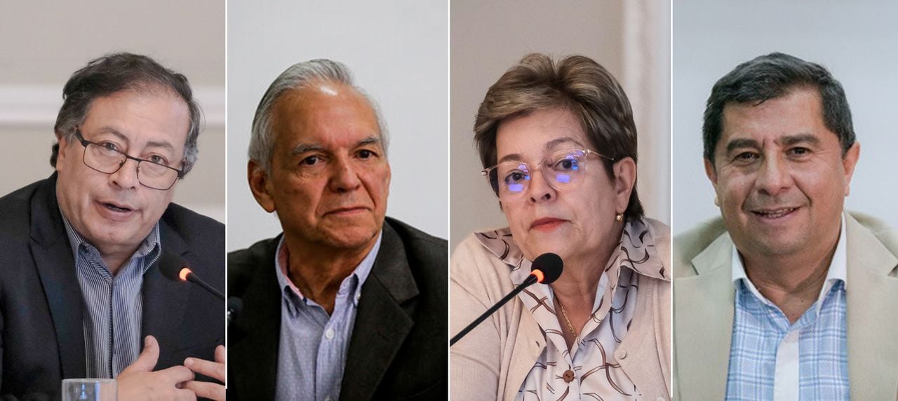 Presidente Gustavo Petro, Ricardo Bonilla, Gloria Inés Ramírez