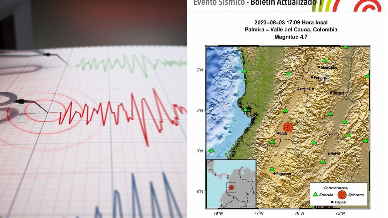 Temblor en Colombia hoy: sismo sacudió al país en la tarde de este 3 de agosto de 2023