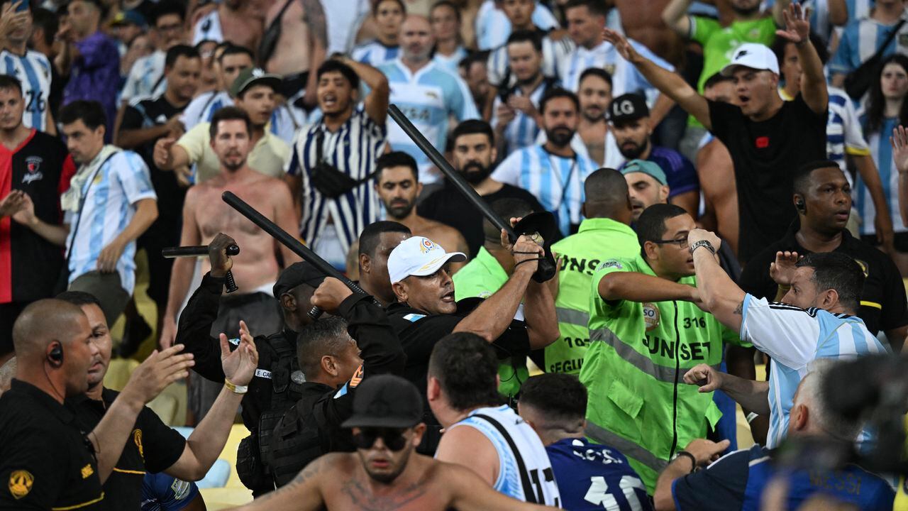 Imagen Brasil Vs. Argentina Eliminatorias Sudamericanas 2026.