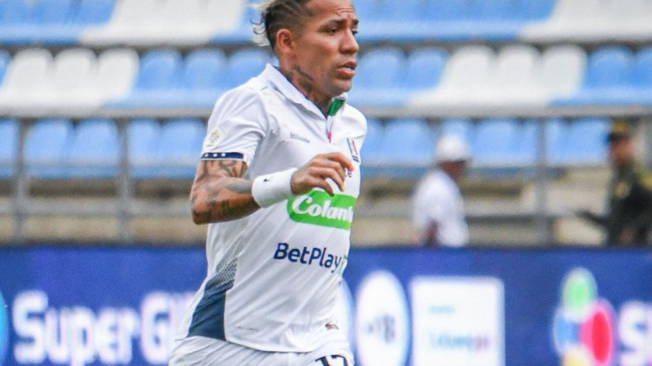 Dayro Moreno es el goleador de la Liga Betplay con nueve tantos.