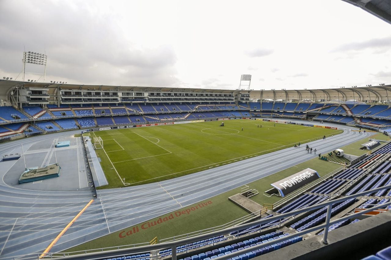 Panorámica del estadio Pascual Guerrero, sede de la Copa Libertadores Femenina 2023.