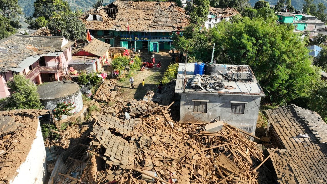 Terremoto en Nepal el viernes 3 de noviembre del 2023. AFP