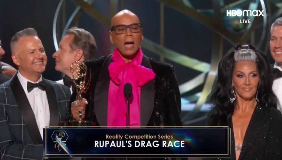 Rupaul´s drag race recibió el Emmy a mejor programa reality.
