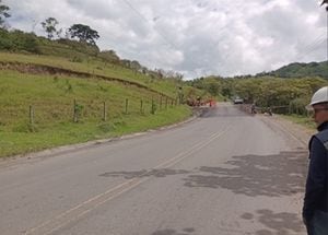 Invías realiza supervisión en sector Portachuelo, en Rosas, Cauca