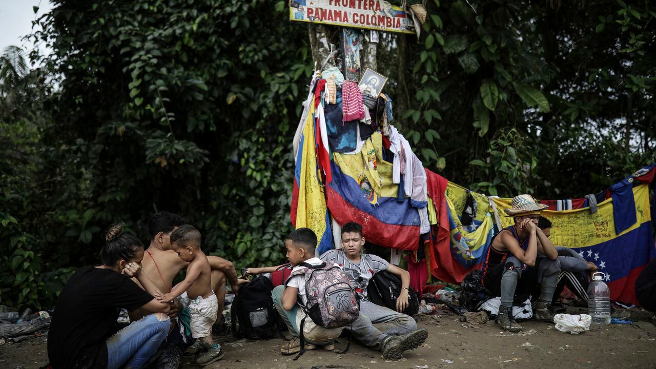 Migrantes Darién, frontera Colombia-Panamá.