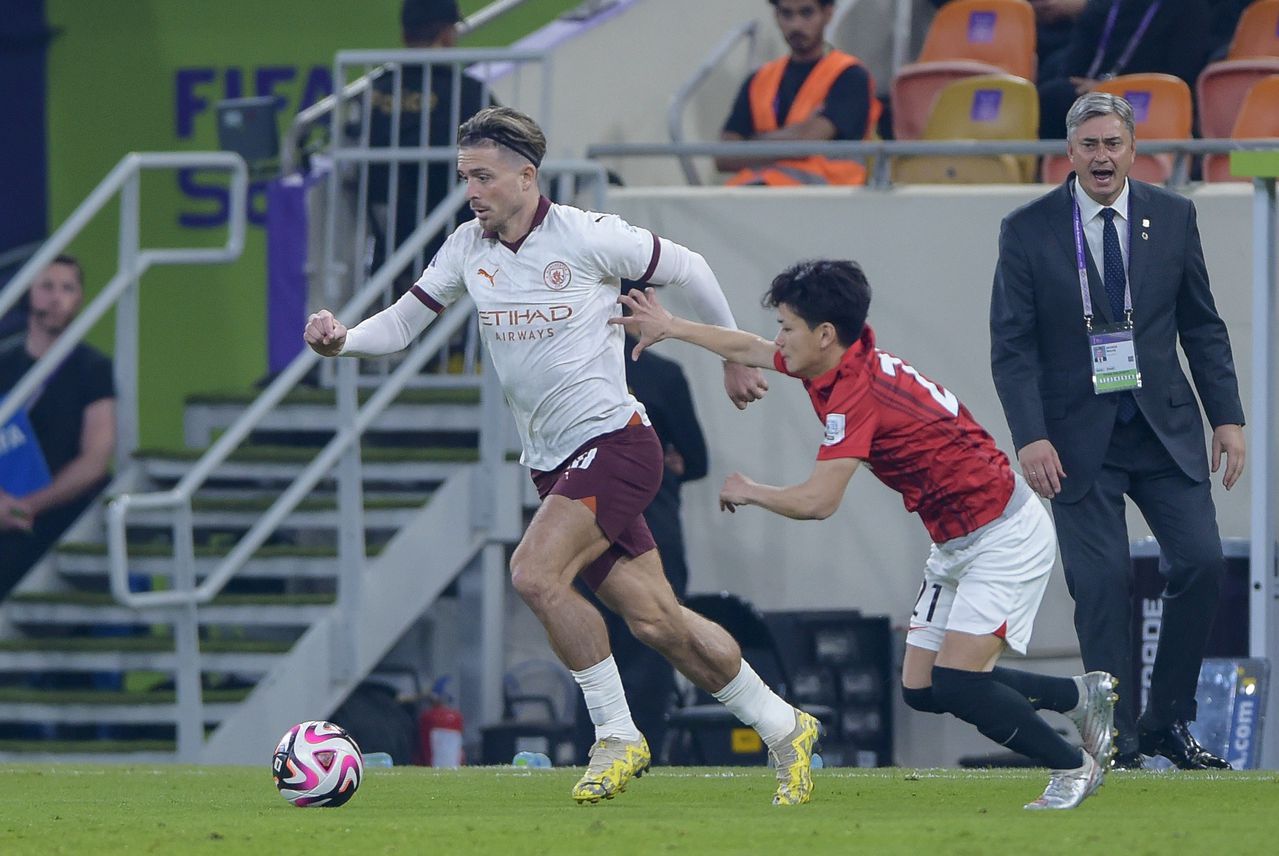 Imagen del partido entre el Manchester City y el Urawa Reds por las semifinales del Mundial de Clubes 2023.
