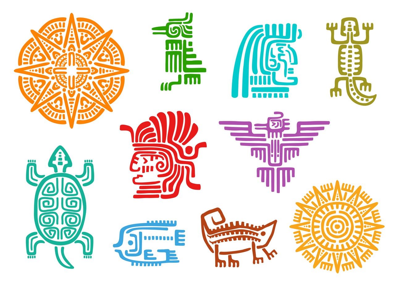 La civilización maya estuvo presente en los países de México y Guatemala.