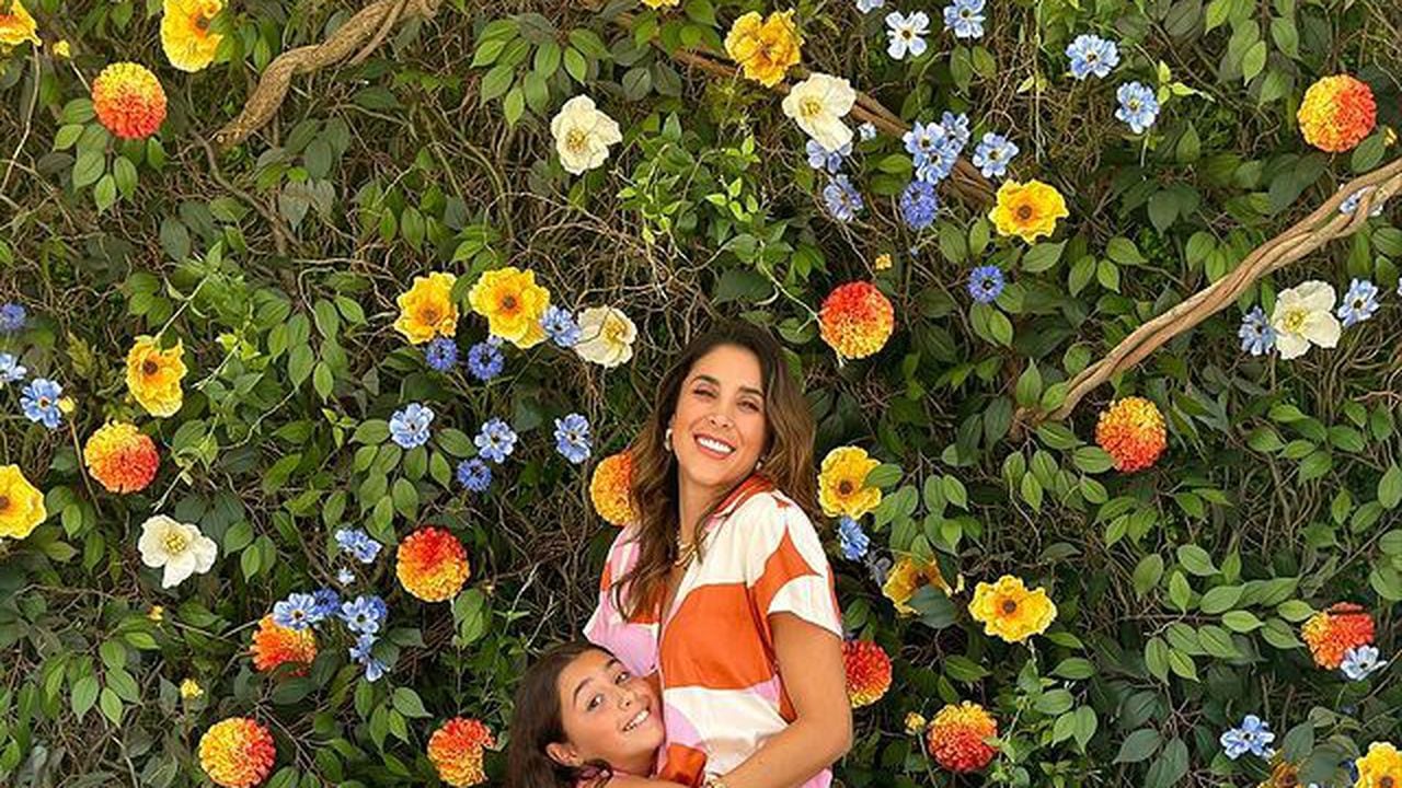 Daniela Ospina y su hija Salomé, felices con la llegada de un nuevo bebé