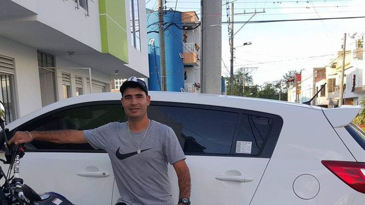 Agente de tránsito John Jaiber Hincapié Inocencio, asesinado el 8 de julio en Tuluá, Valle del Cauca.