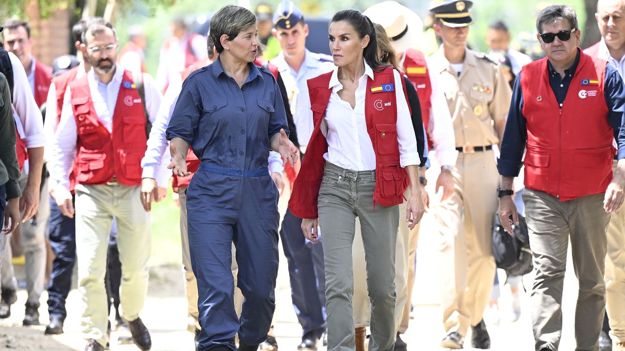 Day 1 - Queen Letizia Visit Colombia On Cooperation Trip
