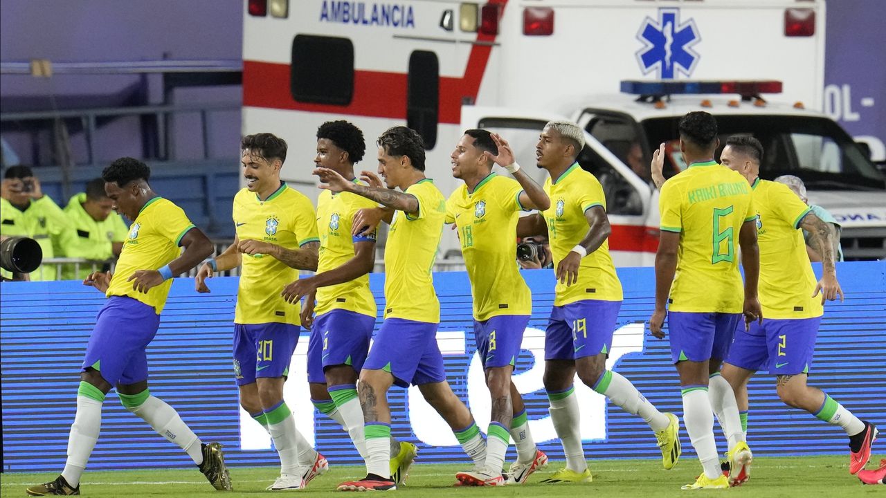 Brasil vs Colombia - Torneo Preolímpico - Selección Colombia Sub-23