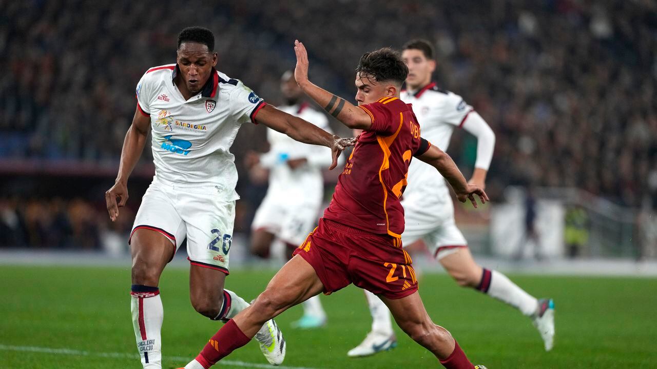 Roma vs Cagliari - Serie A - Yerry Mina