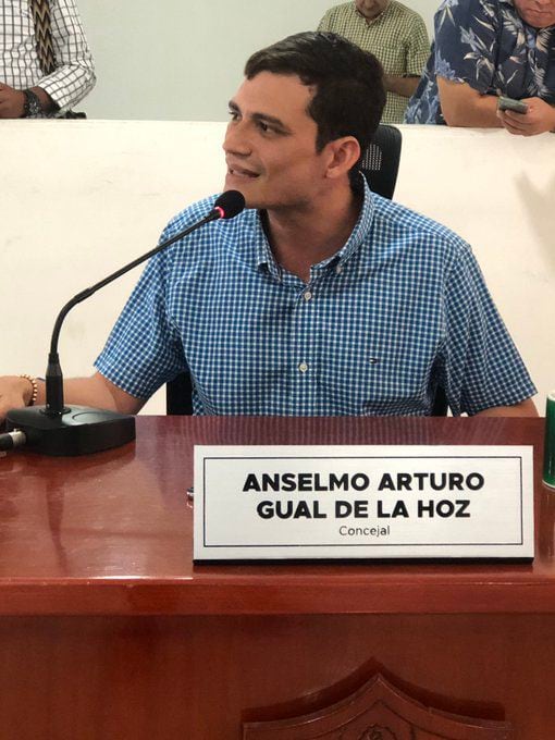Anselmo Gual, concejal de Santa Marta.