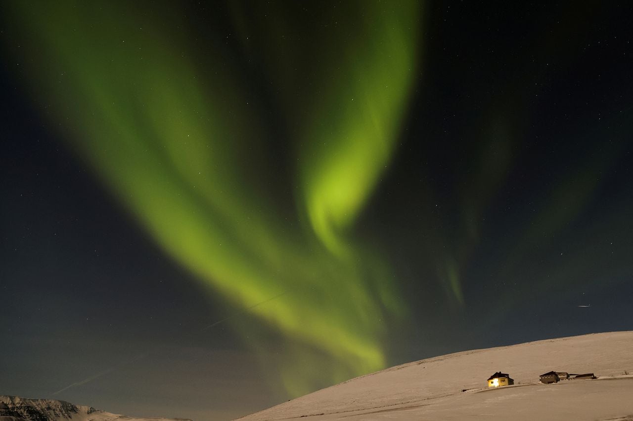 Impresionantes aurora boreal