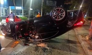 El accidente se presentó en la Calle 84, a la altura de la Carrera 52, en un exclusivo sector de Barranquilla.