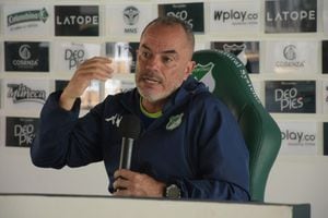 Jaime De La Pava, director técnico del Deportivo Cali en la Liga II-2023.