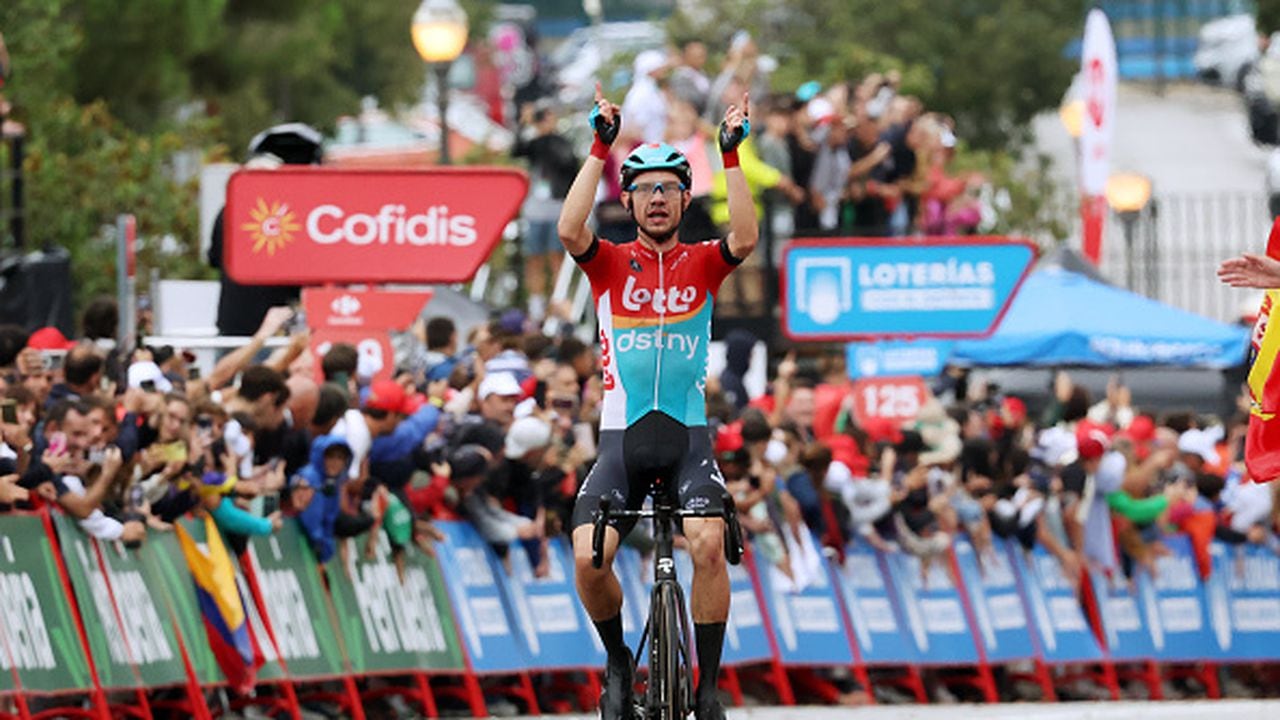 Andreas Kron consiguió el triunfo en la segunda etapa de la Vuelta.