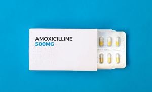 amoxicilina / medicamentos
