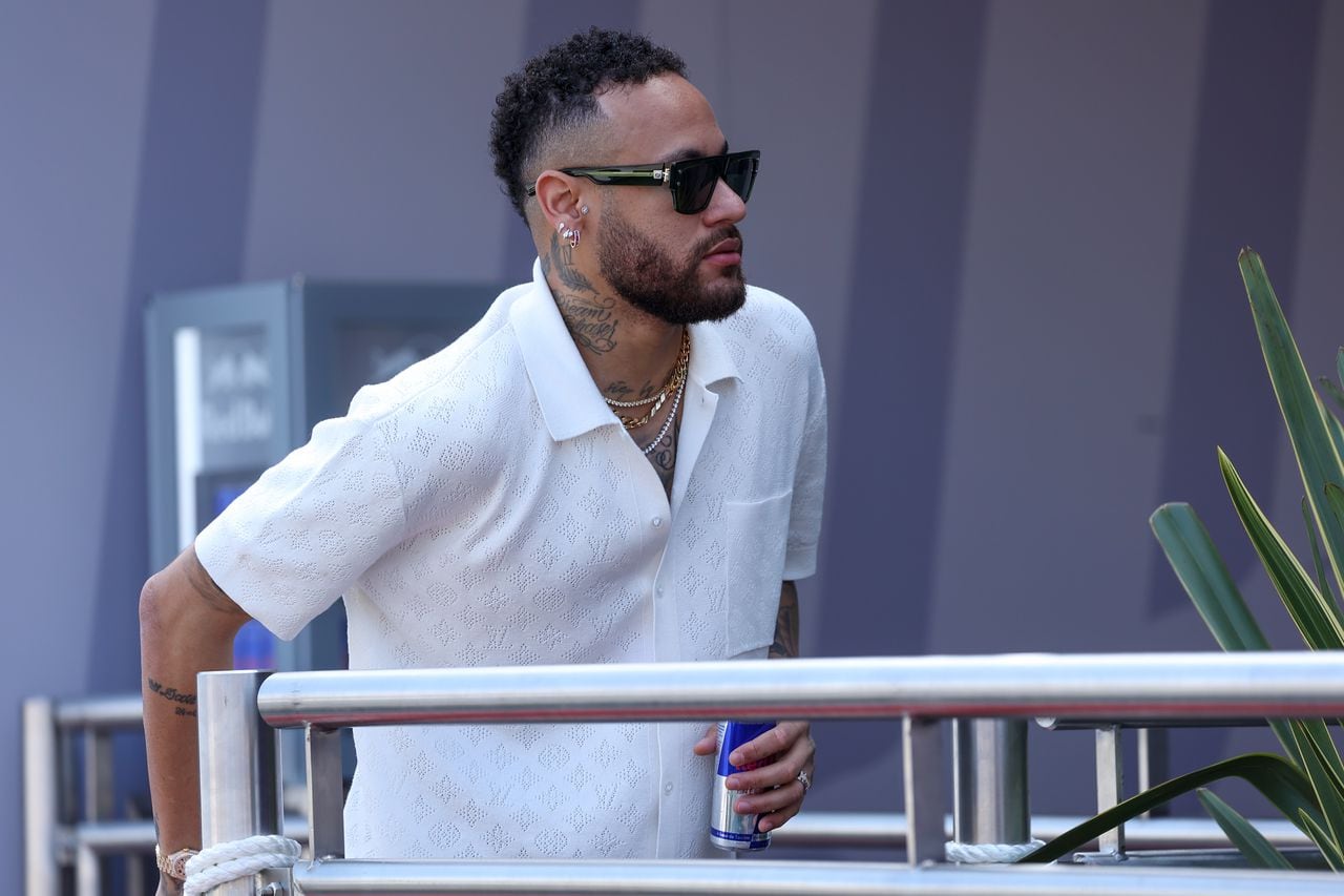 Neymar Jr asiste al Gran Premio de F1 de Mónaco en el Circuito de Mónaco el 28 de mayo de 2023 en Monte-Carlo, Mónaco.