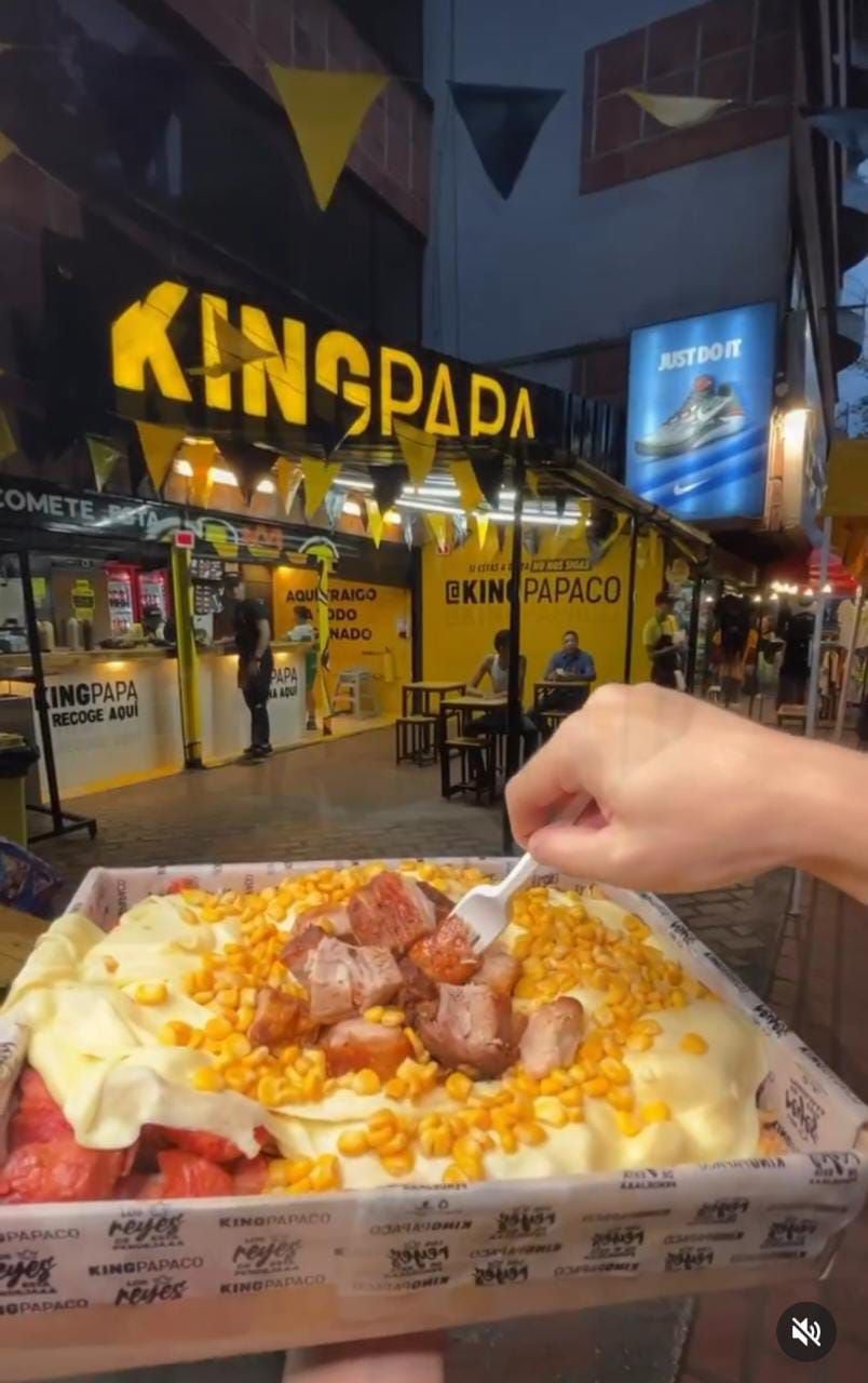KingPapa es uno de los restaurantes de venta de salchipapa más conocidos en Cali. El hurto ocurrió en la sede de la carrera 6 con calle 5.