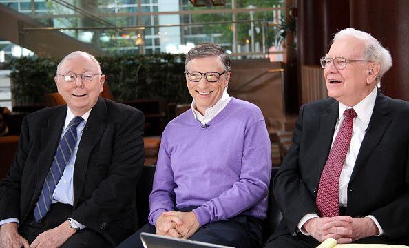 Charlie Munger, Bill Gates y Warren Buffett
