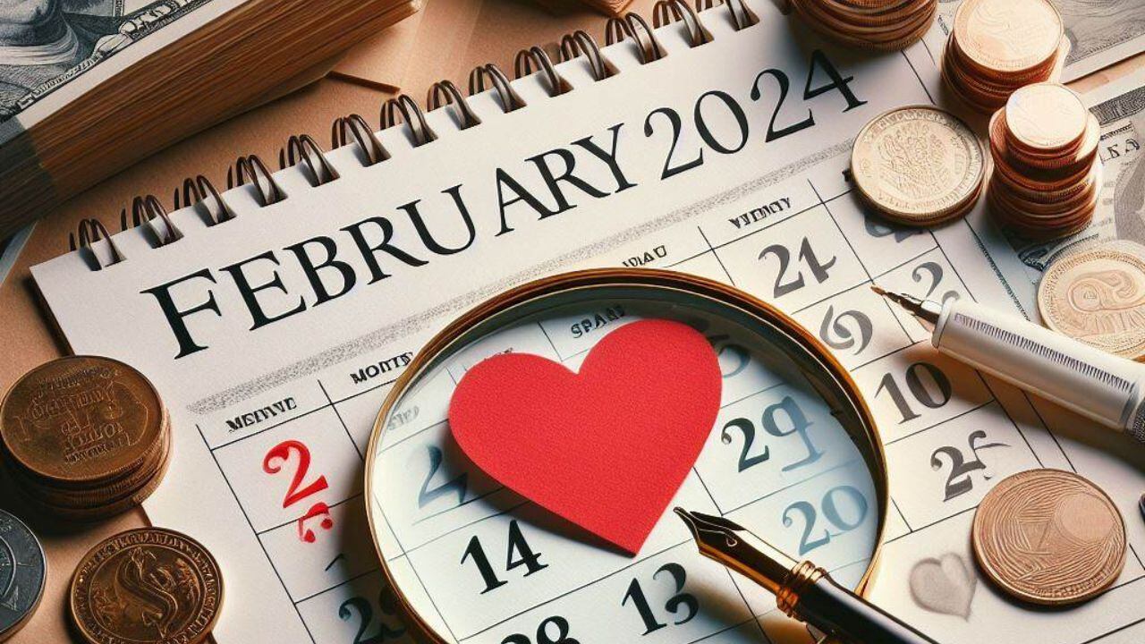 Calendario febrero de 2024