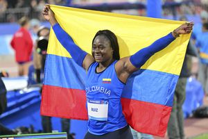 La vallecaucana Flor Ruiz ganó su primer oro panamericano en el lanzamiento de jabalina