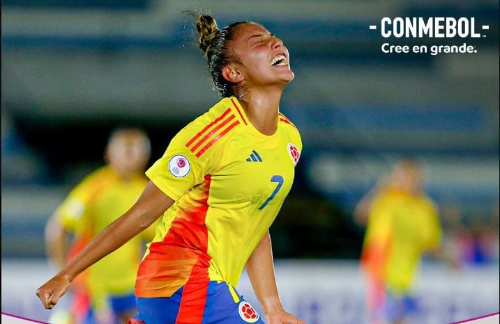 Daniela Garavito es una de las figuras de la Selección Colombia Sub 20. Le anotó gol a Venezuela en la segunda salida del onceno nacional en el Suramericano.