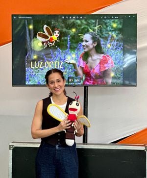 Luz Ortiz, creadora de la marca “Luz y Luzía”. Escritora, autora e ilustradora caleña.