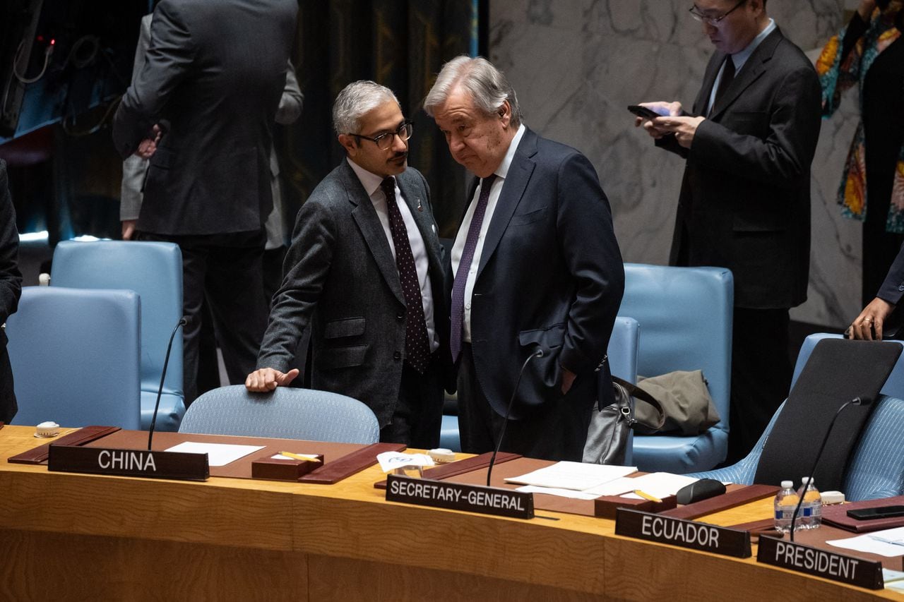 Reunión de emergencia del Consejo de Seguridad de la ONU.
