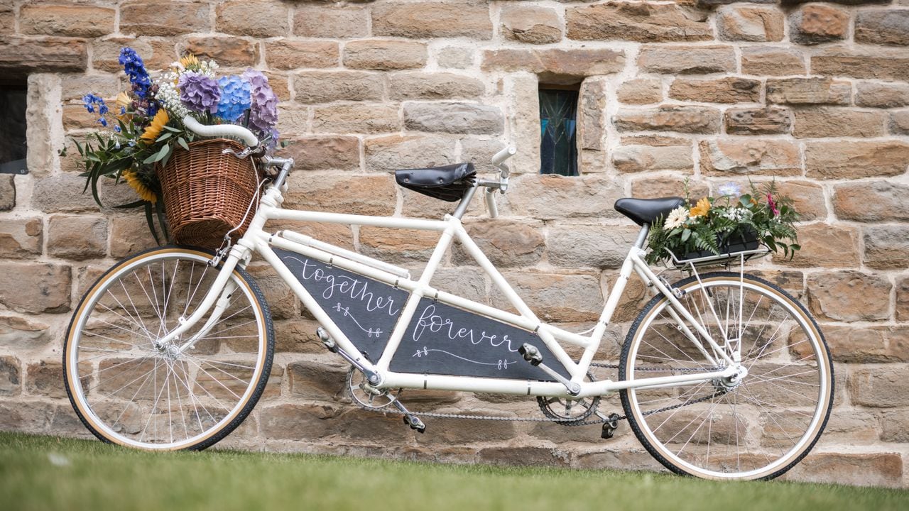 bicicleta Antigua matrimonio