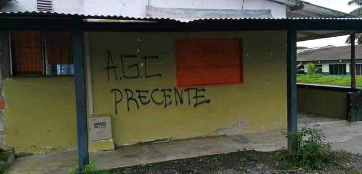 Temor en Urabá y Chocó por grafitis de las AGC