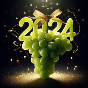 Las uvas sueles ser infaltables para recibir el Año Nuevo.