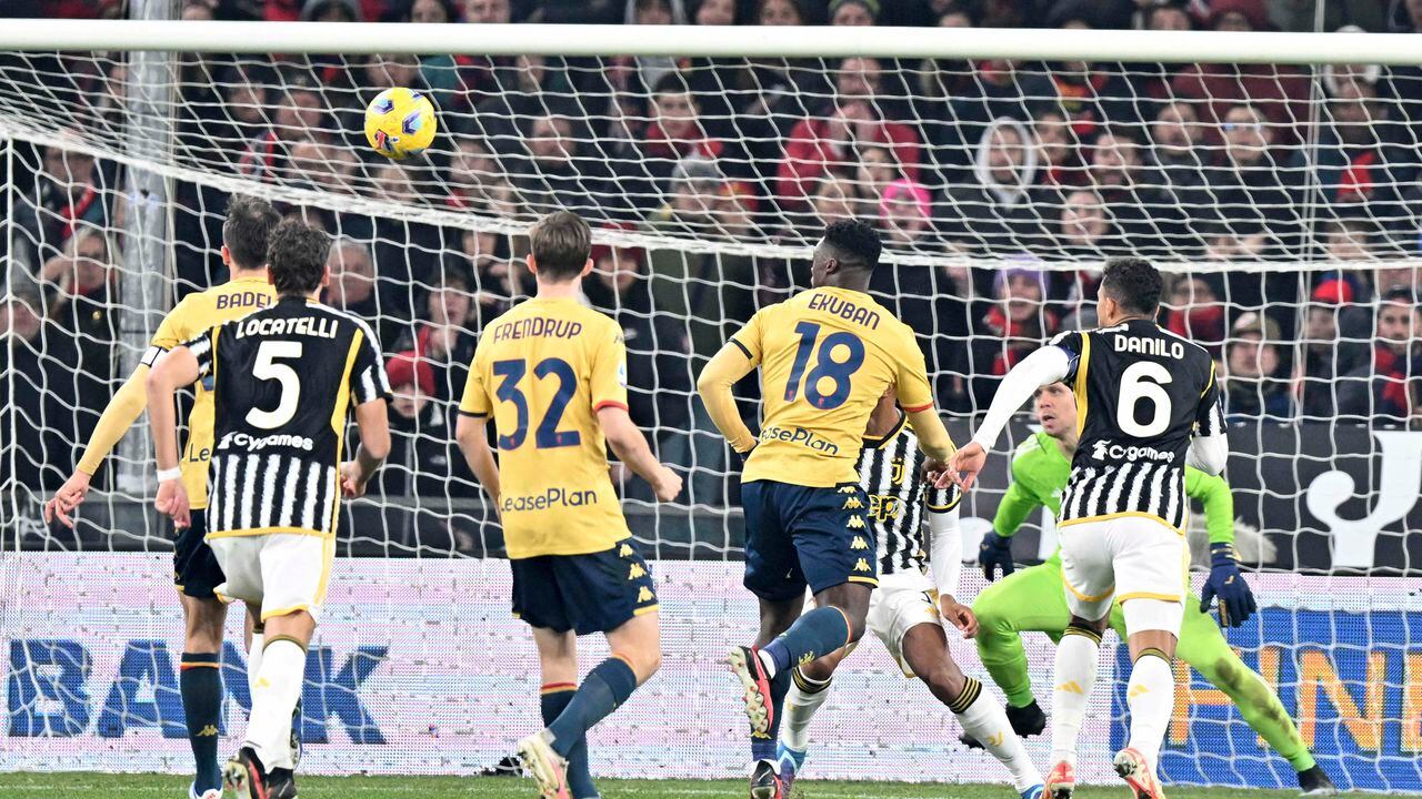 Juventus perdió la oportunidad de ser líder tras empatar contra el Génova