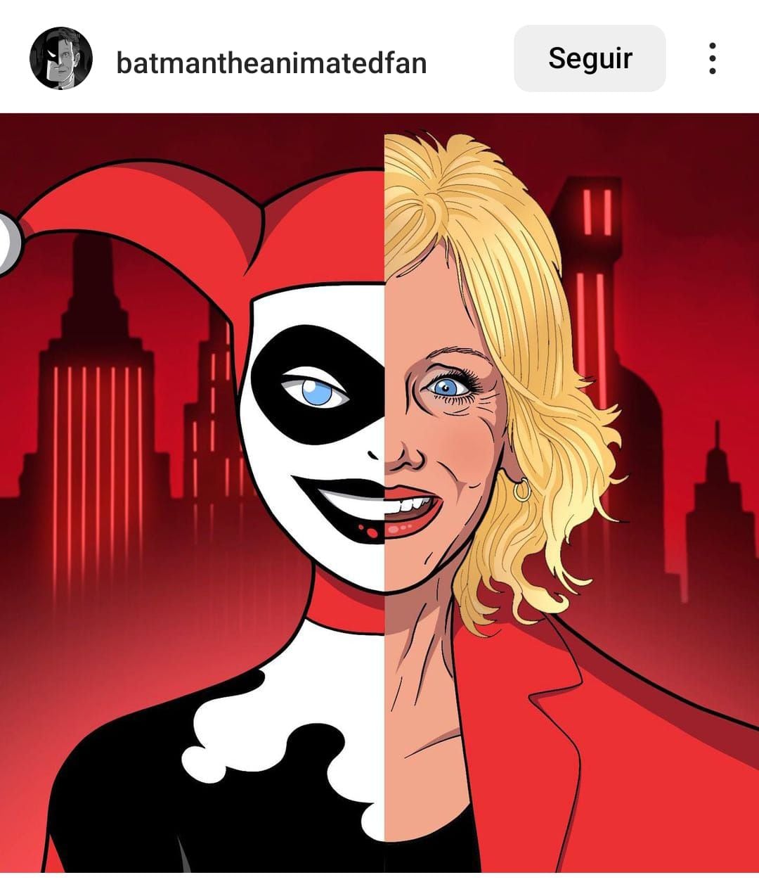 A sus 67 años murió Arleen Sorkin famosa por Batman: The animated series. Foto tomada de la cuenta de Instagram batmantheanimatedfan