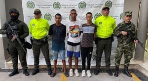 Alias El Flaco, ‘El Soldadito’ y ‘Wilfrido’ capturados en Barranquilla