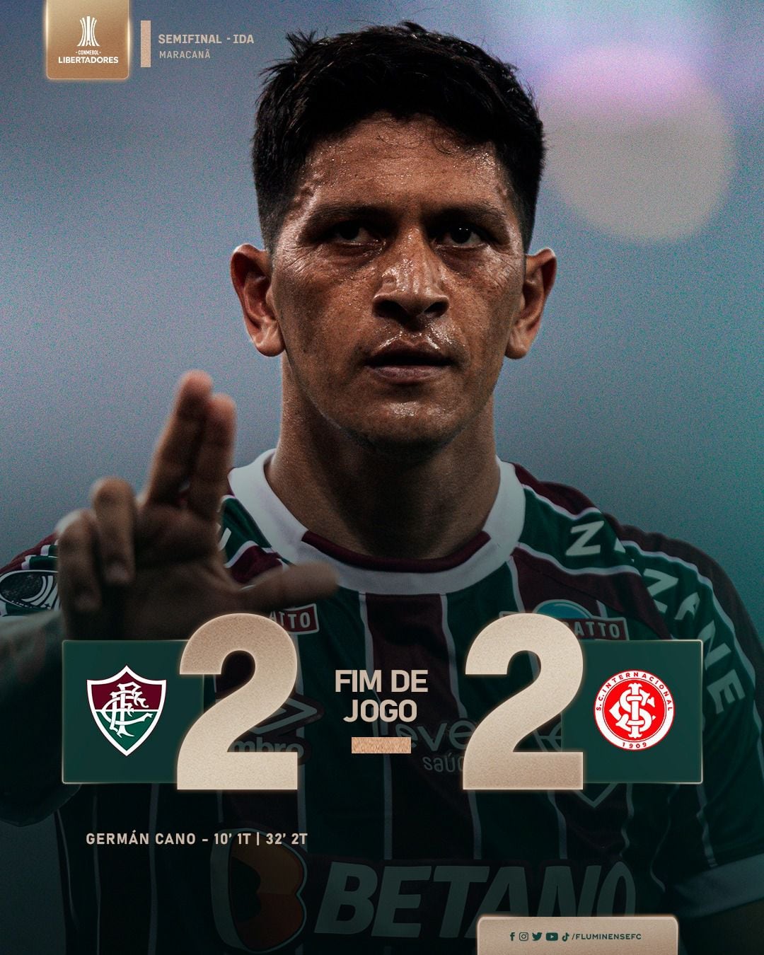 Fluminense vs Internacional - semifinal Copa Libertadores
