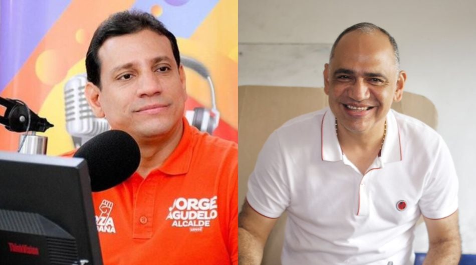 Jorge Luis Agudelo Apreza y Carlos Alberto Pinedo Cuello.