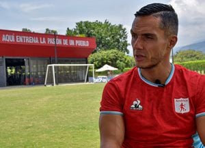 Técnico de futbol del América de Cali Lucas González