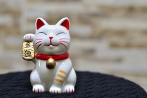 Para aquellos interesados en la antigua práctica del Feng Shui, la colocación del gato de la suerte se convierte en un tema central para canalizar la energía positiva y la fortuna hacia el hogar.