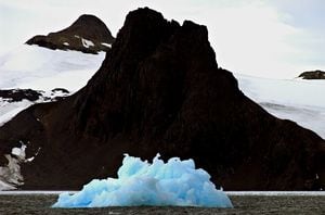 Glaciar, imagen de referencia.