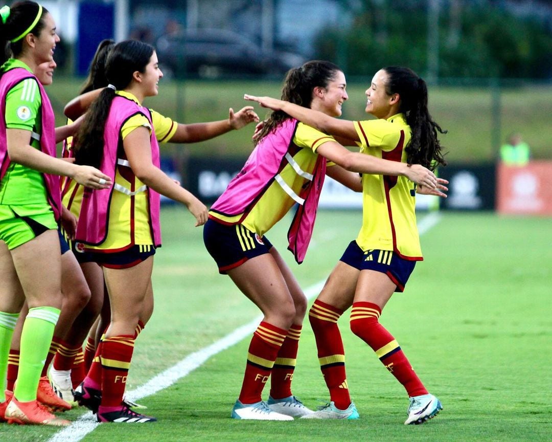 Selección Colombia Femenina Sub 17 clasificó al Mundial de República Dominicana.