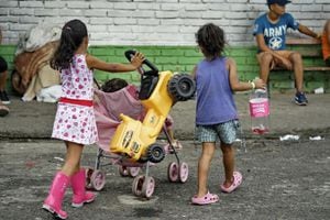 En Cali hay cerca de 1300 niños de familias migrantes venezolanas, un 10% del total de autoexiliados en la ciudad.