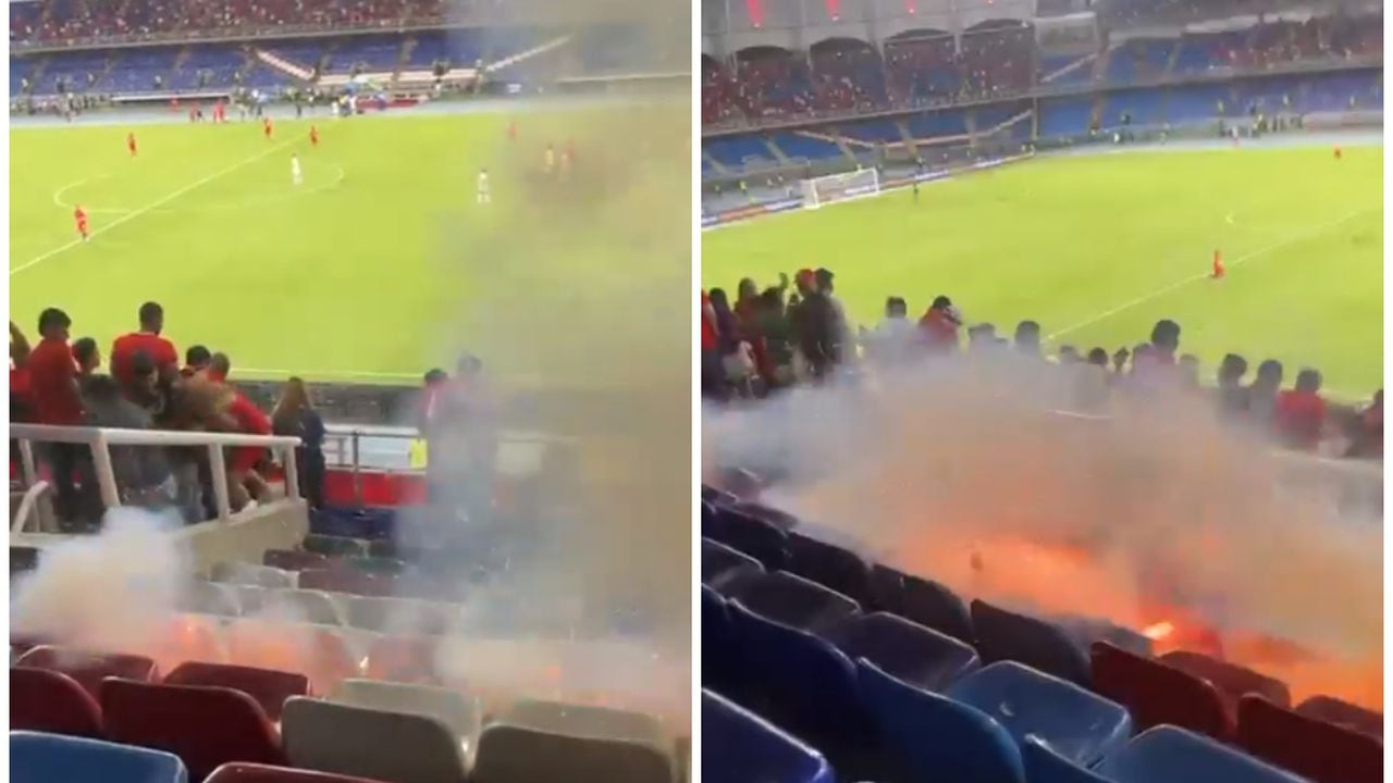 Una explosión de pólvora puso en peligro a los aficionados en el estadio Pascual Guerrero.