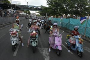 Las Joyas Rodantes en motos también se lucen en la Feria de Cali 66.