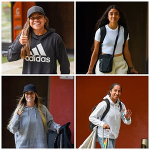 Leicy Santos, Ángela Barón, Daniela Montoya y Mayra Ramírez se unieron a la concentración de la Selección Colombia.